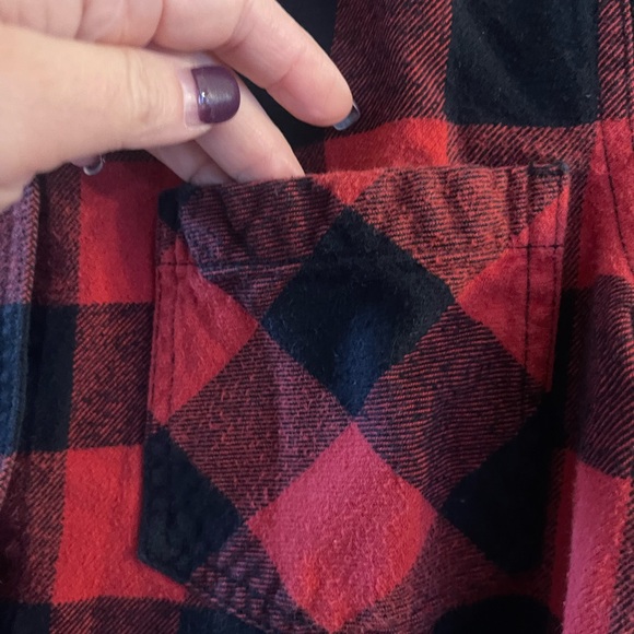 Madewell Buffalo check flannel shirt, women’s M - Picture 2 of 7
